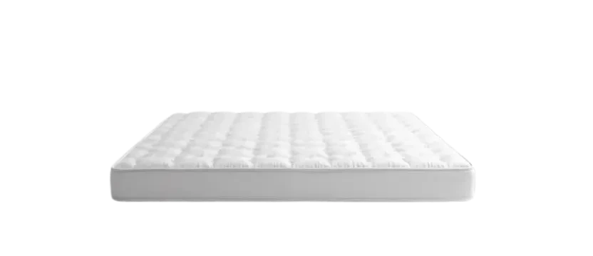 SKKS king size mattress deep cleaning showing a vast wide immaculate rectangle shape filling almost the entire canvas width with hyper realistic texture